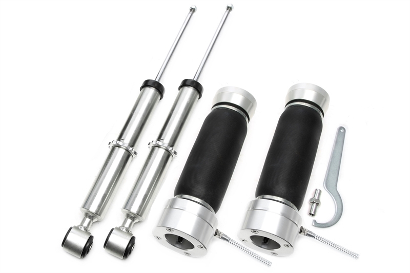TA Technix air suspension kit with additional thread adjustment rear axle fits for Seat Ibiza V (KJ), VW Polo VI (AW)