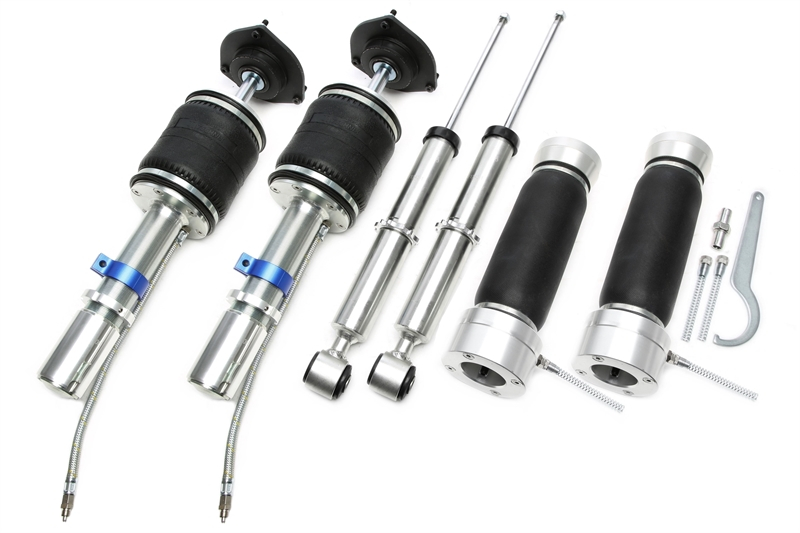 TA Technix air suspension kit with additional thread adjustment fits for Seat Ibiza V (KJ), VW Polo VI (AW)